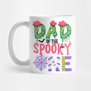 Dad Of The Spooky One Halloween First 1st Birthday Party Mug